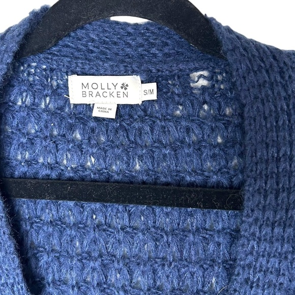 Molly Bracken Open-Knit Button-Front Cardigan - Picture 8 of 11